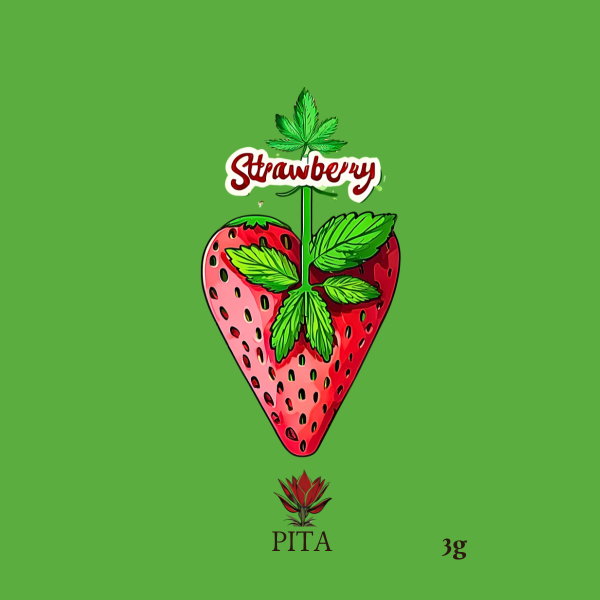 Strawberry · Flor de CBD Pita